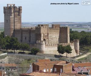 puzzel Kasteel van La Mota, Spanje