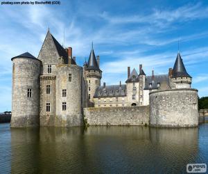 puzzel Kasteel van Sully-sur-Loire, Frankrijk