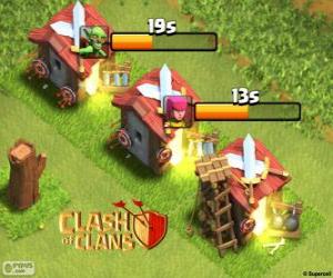 puzzel Kazerne Clash of Clans