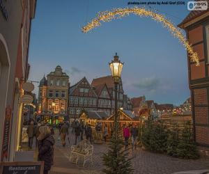 puzzel Kerstmarkt