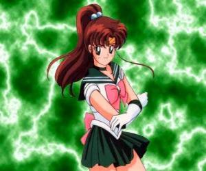 puzzel Kino Makoto wordt Sailor Jupiter