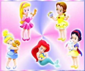 puzzel Kleine Disney Prinsessen
