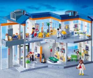 puzzel Klinische Playmobil