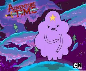 puzzel Klonterige ruimte prinses, een wolk met een ster op het voorhoofd. Lumpy Space Princess