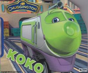 puzzel Koko, elektrische locomotief van Chuggington