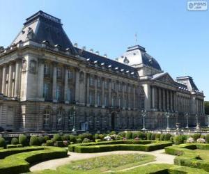 puzzel Koninklijk Paleis van Brussel, België