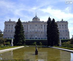 puzzel Koninklijk Paleis van Madrid