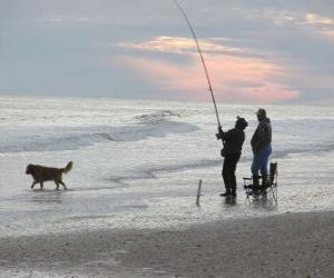 puzzel Kust Fisherman