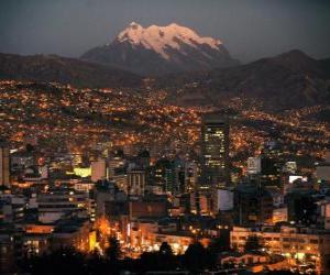 puzzel La Paz, Bolivia