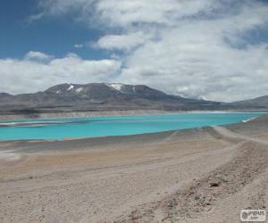 puzzel Laguna Verde, Chili