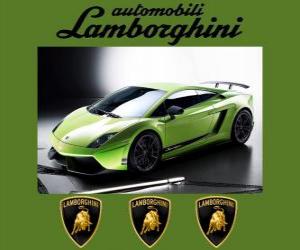 puzzel Lamborghini Gallardo 570-4 Supperleggera