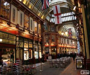 puzzel Leadenhall markt, Londen