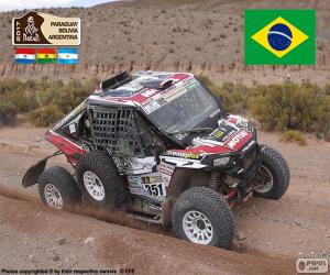 puzzel Leandro Torres, Dakar 2017