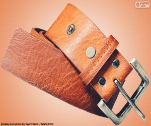 puzzel Lederen riem