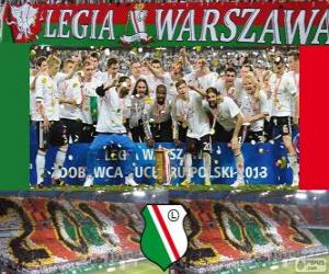 puzzel Legia Warschau, Ekstraklasa 2011-2012 kampioen, Polen voetbalcompetitie