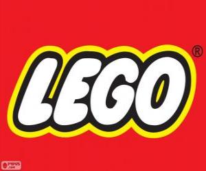 puzzel Lego logo, constructiespeelgoed