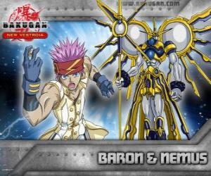 puzzel Leltoy Baron en zijn Bakugan Nemus