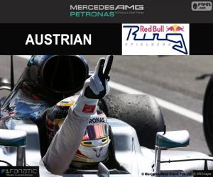 puzzel Lewis Hamilton, de Britse Grand Prix 2016