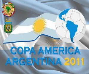 puzzel Logo Copa America Argentinië 2011