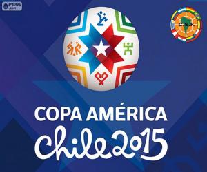 puzzel Logo Copa America Chili 2015