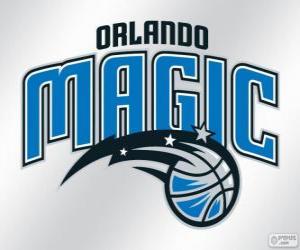 puzzel Logo Orlando Magic, NBA-team. Southeast Division, Eastern Conference
