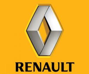 puzzel Logo Renault. Franse automerk