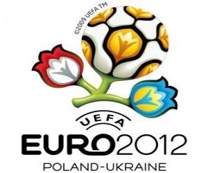 puzzel Logo UEFA Euro 2012 Polen - Oekraïne