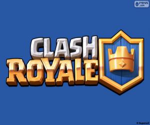 puzzel Logo van Clash Royale