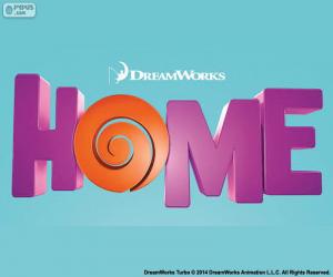 puzzel Logo van de film Home