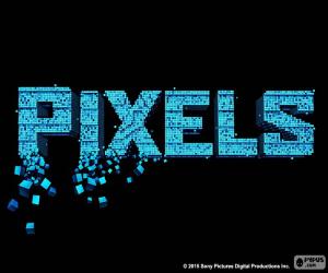 puzzel Logo van de film Pixels