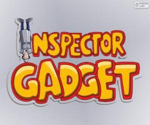 puzzel Logo van de Inspector Gadget