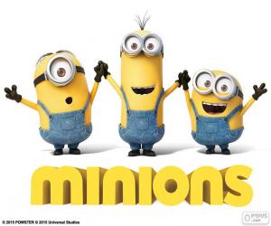 puzzel Logo van de Minions