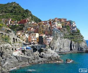 puzzel Manarola, Italië