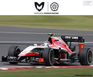 puzzel Manor Marussia 2015