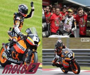 puzzel Marc Márquez, 2012 wereldkampioen van Moto2