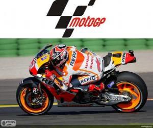 puzzel Marc Márquez, 2013 wereldkampioen van MotoGP