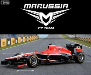 puzzel Marussia MR02 - 2013 -