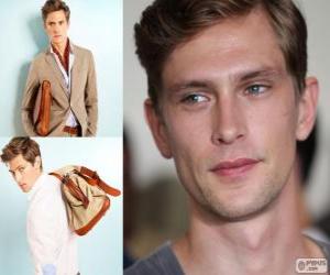 puzzel Mathias Lauridsen is een Deense model