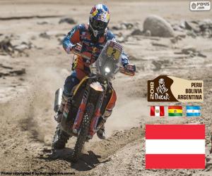 puzzel Matthias Moro Freoni, Dakar 2018