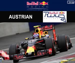 puzzel Max Verstappen Grand Prix van Oostenrijk 2016