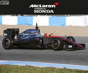 puzzel McLaren Honda 2015