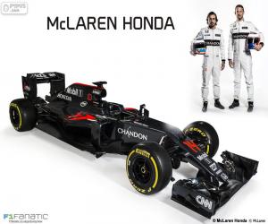 puzzel McLaren Honda 2016