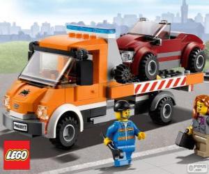 puzzel Mechanische hulp van Lego City