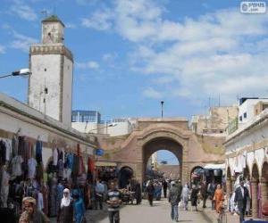 puzzel Medina van Essaouira, Marokko