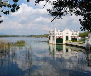 puzzel Meer van Banyoles, Catalonië, Spanje