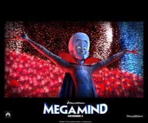 puzzel Megamind is werelds meest briljante superschurk