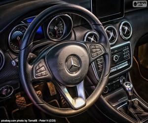 puzzel Mercedes-Benz stuurwiel