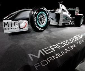 puzzel Mercedes W01