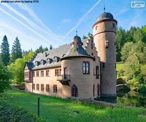 puzzel Mespelbrunn Castle, Duitsland