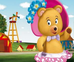 puzzel Mevrouw Tubby Bear de buur van Noddy